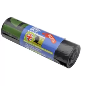 BPI Heavy Duty Refuse Liner Tie Top x 10 Green RS055794