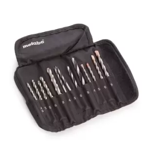 6.26728 Impact Drill Roll-Up Set sp (13 Piece) 6.26728 - Metabo
