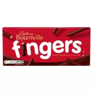 Cadbury Bournville Fingers Dark Chocolate Biscuits, 139.3g