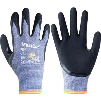 Cut Resistant Gloves, Indigo/Black, Size 11 - ATG
