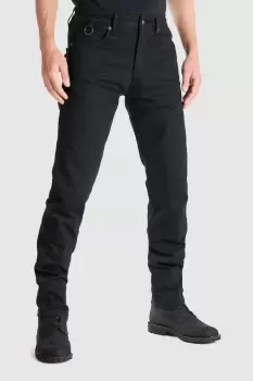Pando Moto Karl Cor 02 Motorcycle Jeans Mens Slim-Fit Cordura Black W29/L32