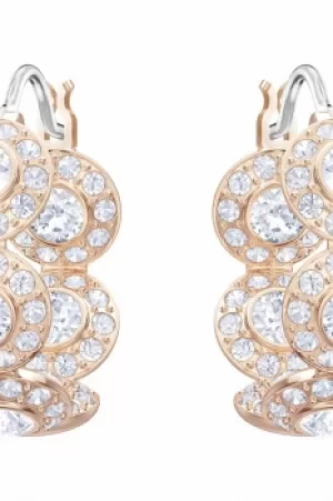Ladies Swarovski Jewellery Angelic Hoop Earrings 5418271