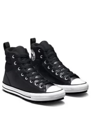Converse Chuck Taylor All Star Berkshire Boot, Black/White/Black, Size 9, Men