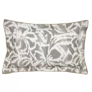 Bedeck of Belfast Asha Print Cotton Pillowcase Oxford - Metallics
