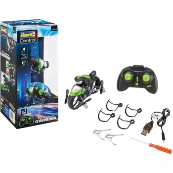 MotoCopter 2in1 Cloud Rider Remote Controlled Motorcycle Drone Revell Control