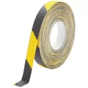 Durable DURALINE GRIP 1095130 Anti-slip tape Black, Yellow (L x W) 15 m x 25mm