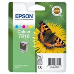 Epson Butterfly T016 Colour Ink Cartridge