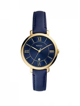 Fossil Blue 'Jacqueline' Classical Watch - ES5023