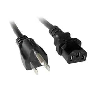 Lindy 30031 power cable Black 3m C13 coupler