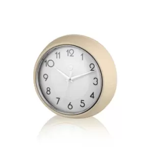 Swan Retro Clock - Cream