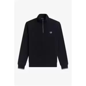 Fred Perry Half Zip Top - Blue