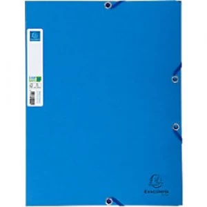 Exacompta Clean Safe Elasticated Folders A4 Pack of 5 56122E