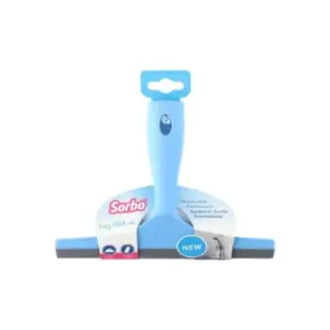 Sorbo Easy Click-On Shower Squeegee, Blue