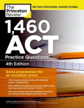 1 460 Act Practice Questions Paperback