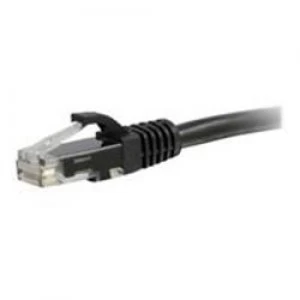 C2G 0.3m Cat5e Booted Unshielded (UTP) Network Patch Cable Black