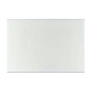 Grunwerg High Density Plastic Chopping Board White 45 x 30 x 1 cm