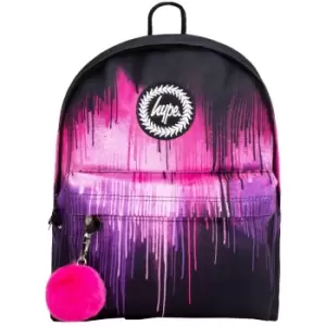 Drips Backpack (One Size) (Pink/Purple) - Hype
