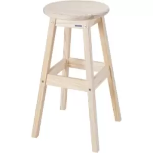 Other Tramontina Natural Wood Counter Stool - wilko
