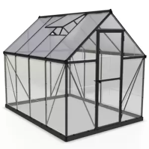 Palram - Canopia Hybrid Greenhouse 6 x 8 - Grey