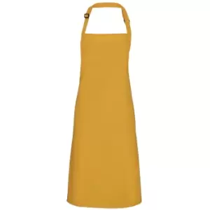 Premier Colours Bib Apron / Workwear (Pack of 2) (One Size) (Mustard)