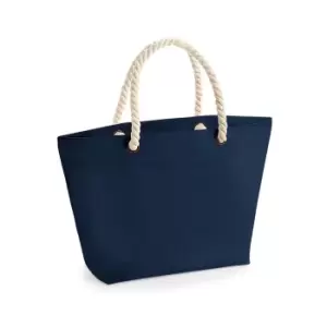 Westford Mill Nautical Beach Bag (One Size) (French Navy)