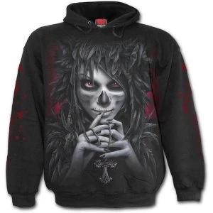 Day of The Goth Mens Small Hoodie - Black