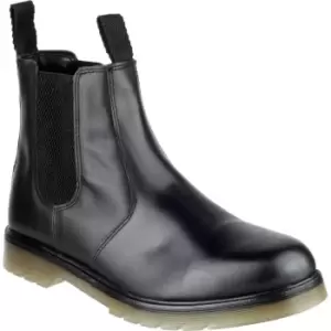 Amblers Mens Colchester Boots Black Size 8