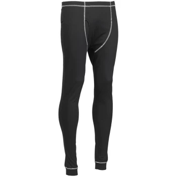 Jcb Workwear - Thermal Base Layer Black Bottoms Pants Quick Drying Medium D+SB