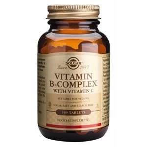 Solgar Vitamin B Complex with Vitamin C Tablets 250 tablets
