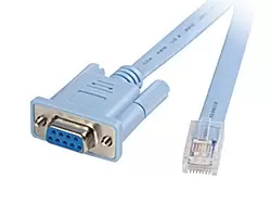 Cisco RJ45-DB9 networking cable Grey 1.8 m