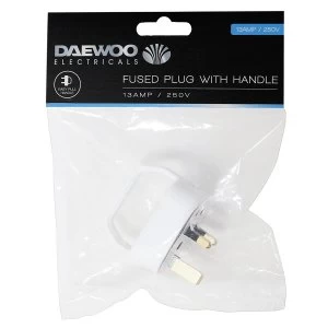 Daewoo Fused Plug with Handle - 13 Amp
