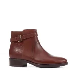 Felicity Breathable Ankle Boots in Leather