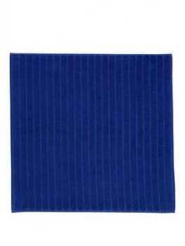Christy Prism Towelling Shower Mat ; Blue Velvet