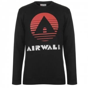 Airwalk Classic Sweatshirt Mens - Black