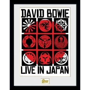 David Bowie Live In Japan Collector Print