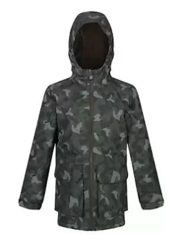 Boys, Regatta Salman Waterproof Insulated Jacket - Dark Khaki, Dark Khaki, Size 14 Years
