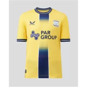 Castore Preston Third Shirt 2023 2024 Juniors - Yellow