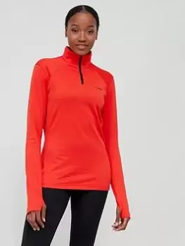 Adidas Multi Half Zip Fleece - Red