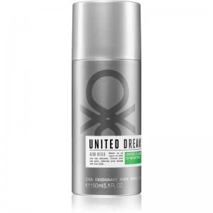 Benetton United Dreams For Him Aim High Deodorant Spray For Him 150ml