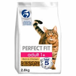 Perfect Fit Adult Chicken Complete Dry Cat Food 2.8kg