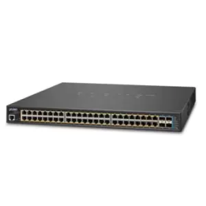 GS-5220-48P4X - Managed - L2+ - Gigabit Ethernet (10/100/1000) - Power over Ethernet (PoE) - Rack mounting - 1U
