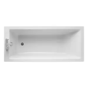 Ideal Standard Tempo Cube Straight Bath 1700 X 750mm No Tap Holes