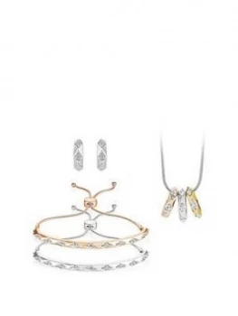 Buckley London Buckley London Notting Hill Earring Pendant And Bracelet Jewellery Gift Set Free Gift Bag