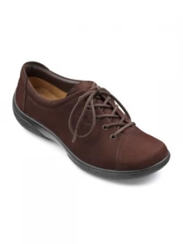 Hotter Dew Original Extra Wide Shoes Chocolate