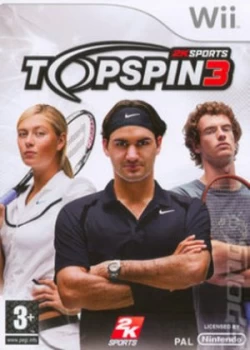 Top Spin 3 Nintendo Wii Game