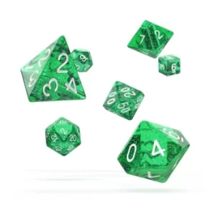 Oakie Doakie Dice RPG Set (Speckled Green)