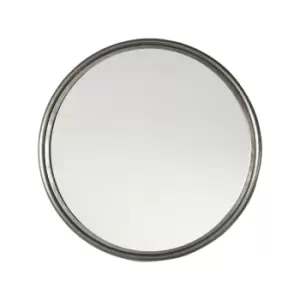 76 x 76cm Metal Edged Round Mirror