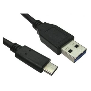 Spire USB 3.0 to USB Type-C cable Black, 1 Metre