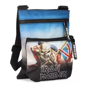 Rock Sax Trooper Iron Maiden Crossbody Bag (One Size) (Blue/Black)