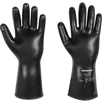 Honeywell 080-10 Powercoat Butyl Black Gloves - Size 10